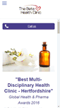 Mobile Screenshot of betahealth.co.uk